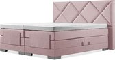 Luxe Boxspring 180x220 Elektrische Oudroze Suite