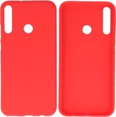 BackCover Hoesje Color Telefoonhoesje voor Huawei P40 Lite E - Rood