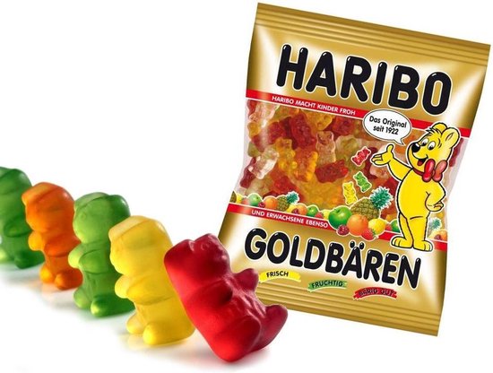 Bol Com Haribo Goudbeertjes 100 Stuks