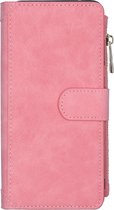 Luxe Portemonnee Samsung Galaxy S20 Ultra hoesje - Roze