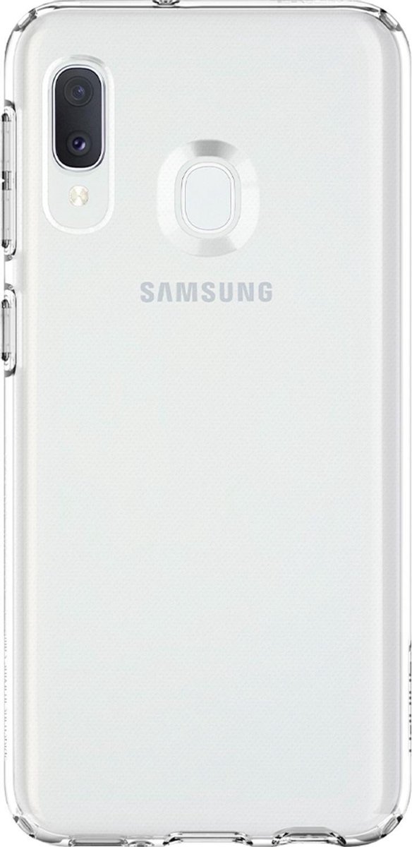 Spigen Liquid Crystal Voor Samsung A20E Hoesje Met Duurzame Bescherming Tegen