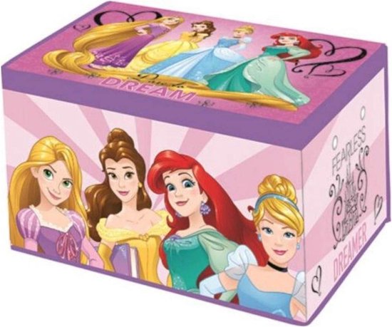 Coffre à jouets Disney Princess Filles 55 X 37 Cm Rose / violet | bol.com