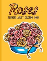 Roses Flowers Coloring Book
