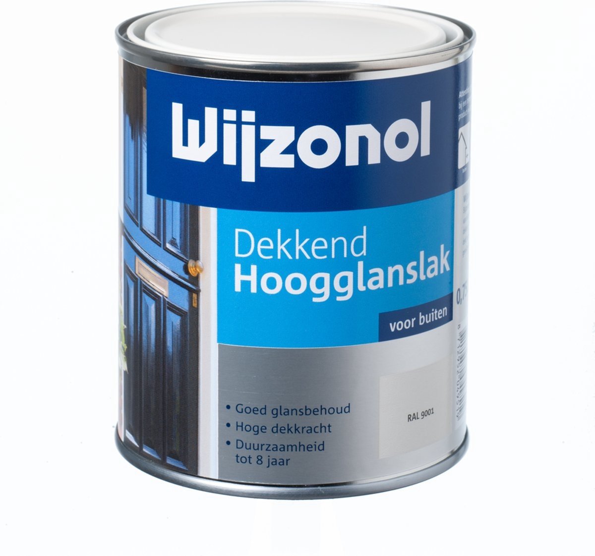 Wijzonol Dekkend Hoogglanslak - 0,75l - 9187 - Korengeel