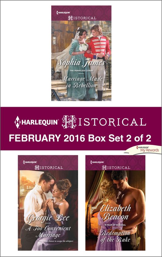 Harlequin Historical February 2016 - Box Set 2 of 2 - cover