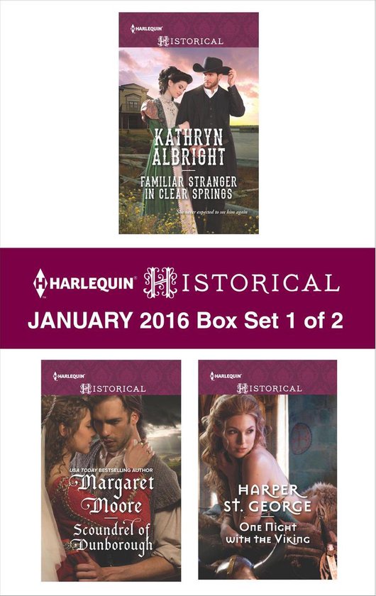 Harlequin Historical January 2016 - Box Set 1 of 2 - cover