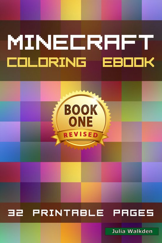Minecraft Coloring eBook: Book 1 (ebook), Julia Walkden | 9781311184375 ...
