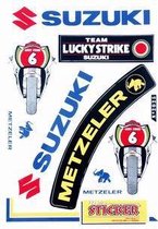 Stickerset Suzuki - Metzler