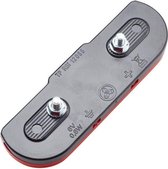 Trelock LS 615 Duo Flat Signal achterlicht zwart 50mm