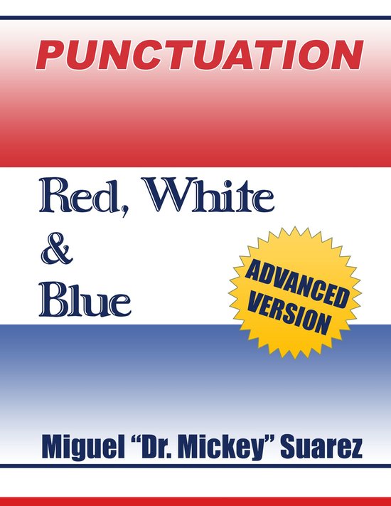 PUNCTUATION - Red, White & Blue - cover