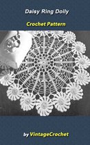 Daisy Ring Doily Vintage Crochet Pattern eBook