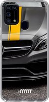 Samsung Galaxy M31 Hoesje Transparant TPU Case - Mercedes Preview #ffffff