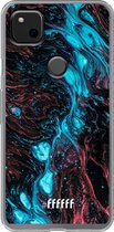 Google Pixel 4a Hoesje Transparant TPU Case - River Fluid #ffffff