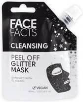Face Facts Glitter Peel off Mask - Cleansing (Black)