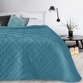 Luxe bed_Beddensprei_brulo_sprei_220X240 cm_blauw