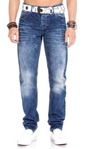 Cipo & Baxx Jeanshose mit Gürtel