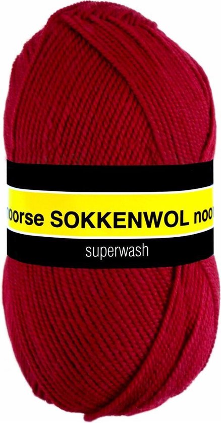 Scheepjes Noorse Sokkenwol set van 10 bollen in de verpakking.