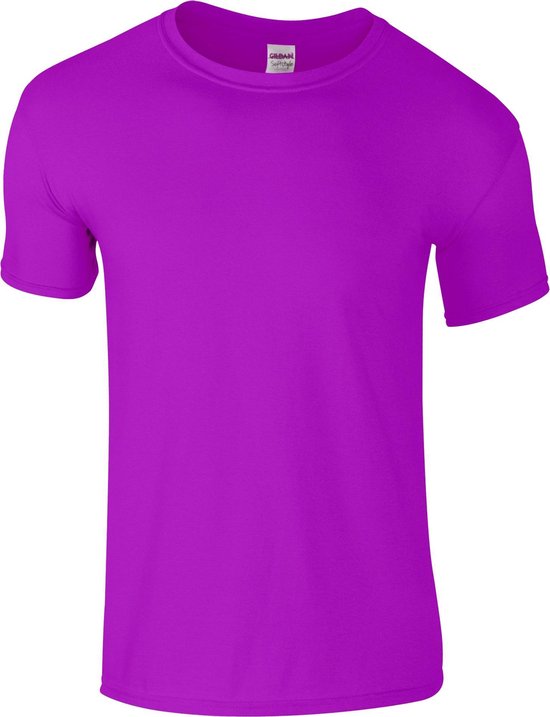 Gildan Kids' Heavy Cotton T-Shirt – Unisex Basic Tee For Children (Size Small, Azalea)