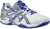 Asics Asics Gel-Resolution Sportschoenen - Maat 42.5 - Vrouwen - wit/blauw/geel
