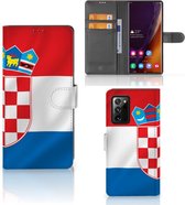 GSM Hoesje Geschikt voor Samsung Galaxy Note20 Ultra Leuk Case Kroatië