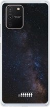Samsung Galaxy S10 Lite Hoesje Transparant TPU Case - Dark Space #ffffff
