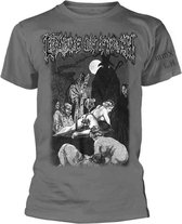 Cradle Of Filth Heren Tshirt -L- Black Mass Grijs