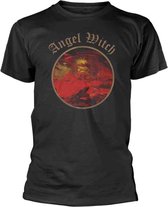Angel Witch Heren Tshirt -L- Angel Witch Zwart