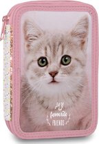 My Favourite friends gevuld etui kat roze 29st