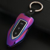 Autoslot Sleutel Shell Zinklegering Autosleutel Shell Case Sleutelhanger voor Liebao, willekeurige kleur levering
