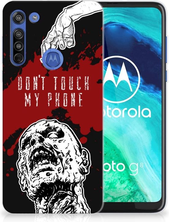 GSM Hoesje Motorola Moto G8 Back Case TPU Siliconen Hoesje Zombie Blood |  bol.com