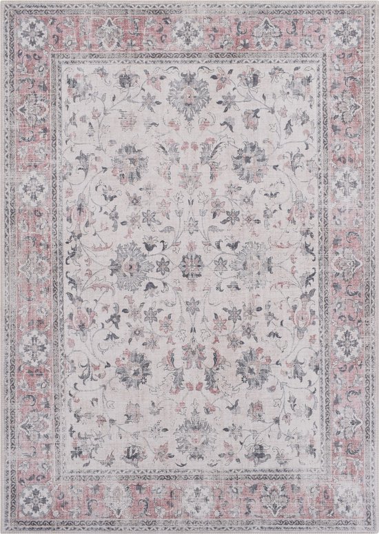 Ikado Vintage tapijt, klassiek, roze 120 x 180 cm