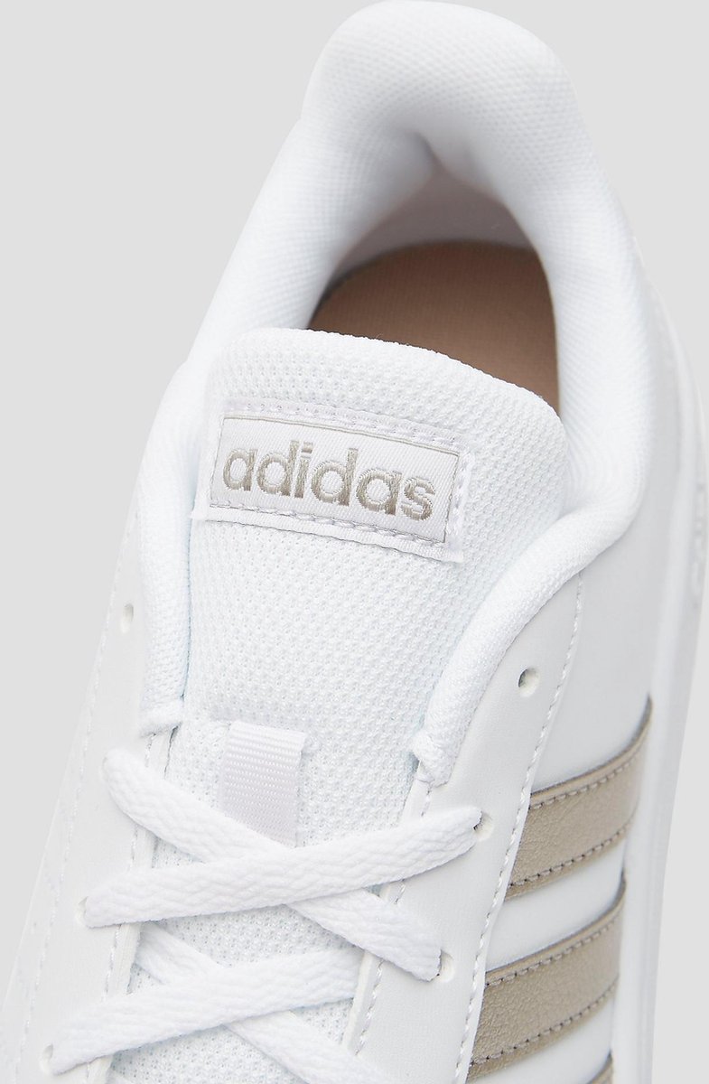 Adidas Grand Court Base Sneakers Wit/Goud Dames - Maat 38 | bol.com