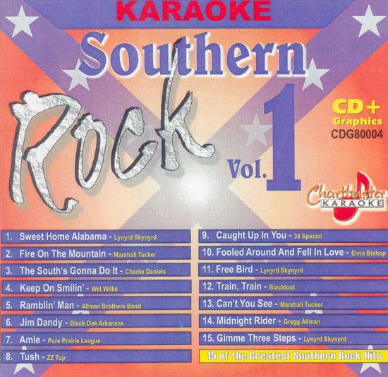 Chartbuster Karaoke Southern Rock, Karaoke CD (album) Muziek