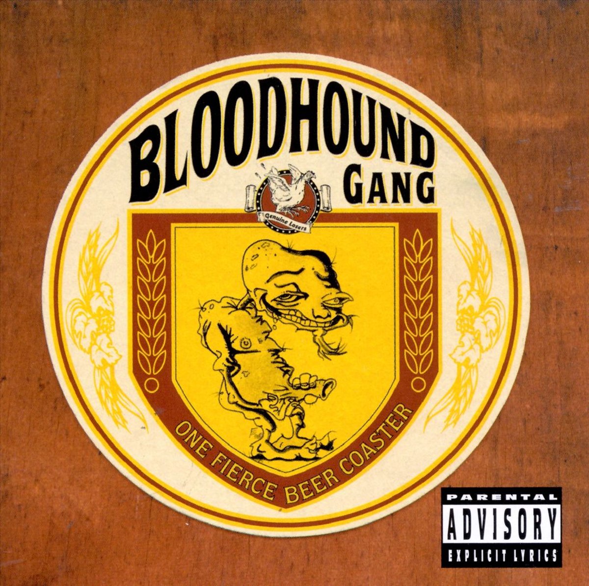 One Fierce Beer Coaster - Bloodhound Gang