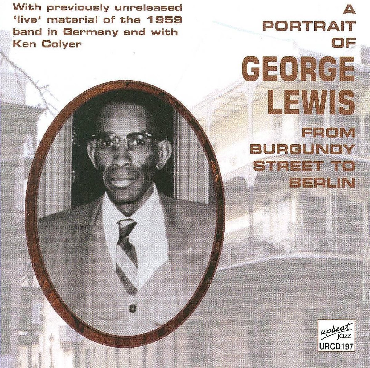 A Portrait Of George Lewis Fro
