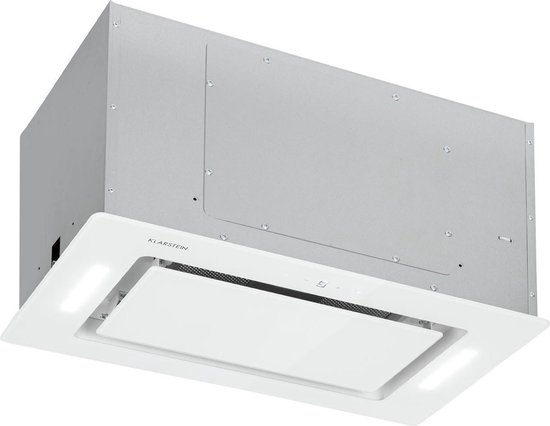 Hektor Eco c52 cm 566 m³/h touch glas wit