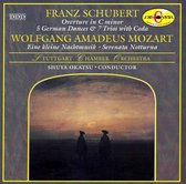 Schubert: Overture in C minor; 5 German Dances; 7 Trios with Coda; Mozart: Eine kleine Nachtmusik; Serenata Notturna