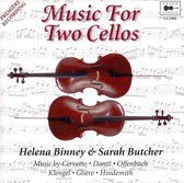 Music For Two Cellos, Premiere Recording