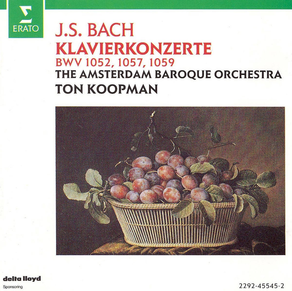 Bach: Klavierkonzerte, BWV 1052, 1057 & 1059