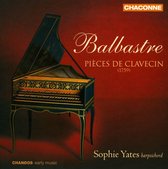 Sophie Yates - Pièces De Clavecin (1759) (CD)