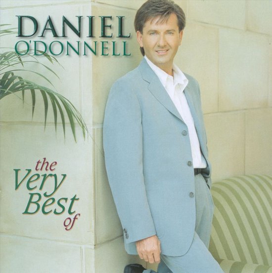 Daniel O'Donnell in lichtblauw pak, 'The Very Best of' staat op de hoes.