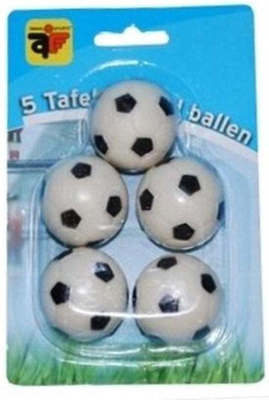 Thumbnail van een extra afbeelding van het spel 15x stuks tafelvoetbal ballen van 3 cm