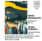 Shostakovich: Sinfonia No. 1; Prokofiev: Alexander Nevsky Op. 78