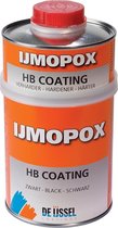 IJmopox HB Coating - Inhoud: 750 ml., Kleur: Zwart