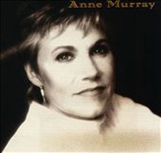 Anne Murray albumhoes met een close-up van haar gezicht, met de titel Anne Murray in gouden letters.