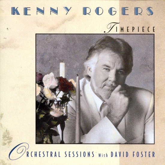 Kenny Rogers met orkest met David Foster op 'Timepiece'.