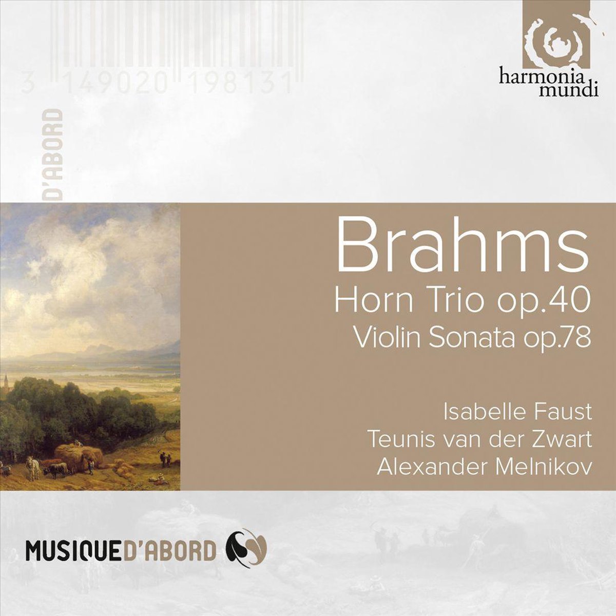 Faust, Melnikov, Van Der Zwart - Trio Pour Cor, Violon Et Piano