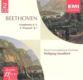 Beethoven: Symphonies 4, 5, 6, 7 / Sawallisch, RCO
