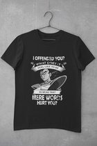 Dragon Ball Vegeta T Shirt - I offended you? What does it feel like to be so weak that mere words hurt you? | Maat M