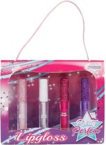 Pretty Perfect Lipgloss-set Glitter Meisjes 4-delig